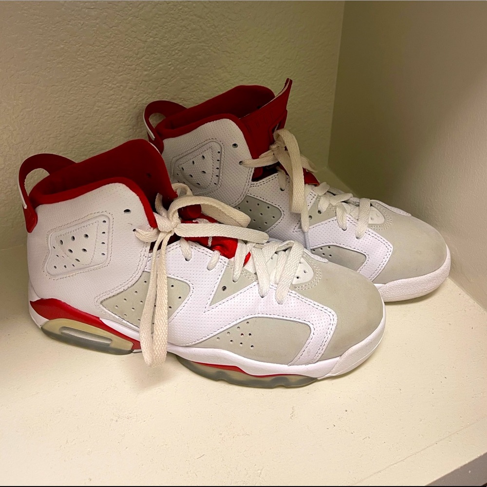 Air Jordan 6 Retro ‘Alternate Hare’ Red White
